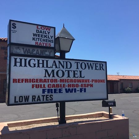 Highland Tower Motel Tucson Exteriör bild