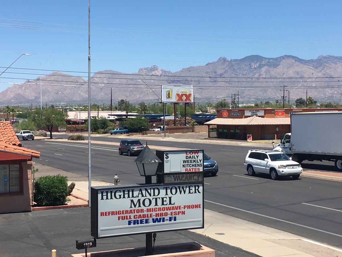 Highland Tower Motel Tucson Exteriör bild