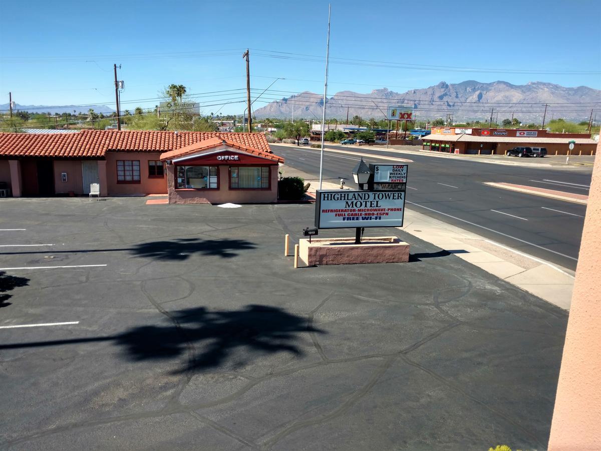 Highland Tower Motel Tucson Exteriör bild